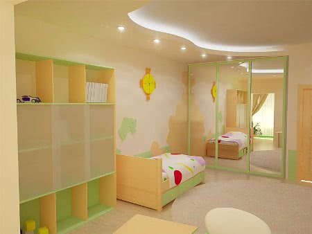Дизайн детской комнаты для дошкольников