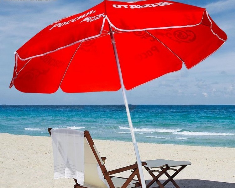 О выборе пляжного зонта