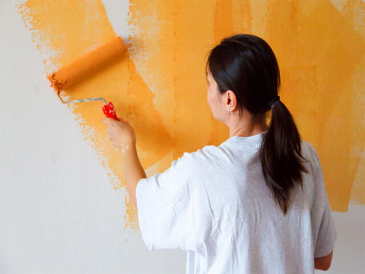 О правилах покраски стен