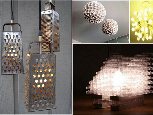 Креативные светильники для интерьера