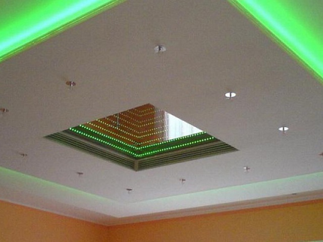 Преимущества и особенности светодиодной подсветки для потолков
