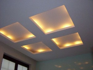 Дизайн потолков из гипсокартона, многоуровневый потолок