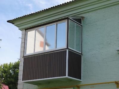 Остекленение балкона. Фото 4