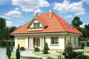 Крыша загородного дома