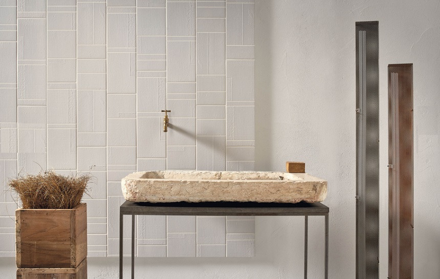 Имитация природных материалов в дизайне ванной комнаты