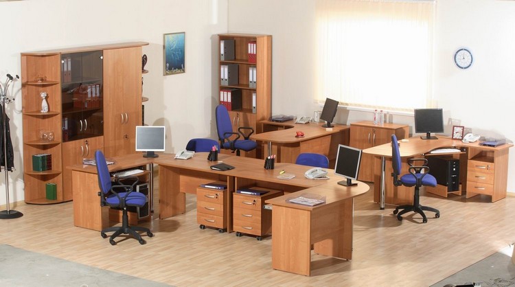 Виды офисной мебели