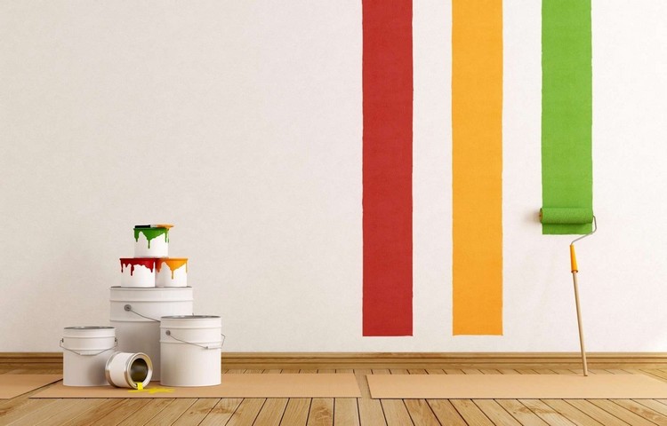 Как окрасить стены
