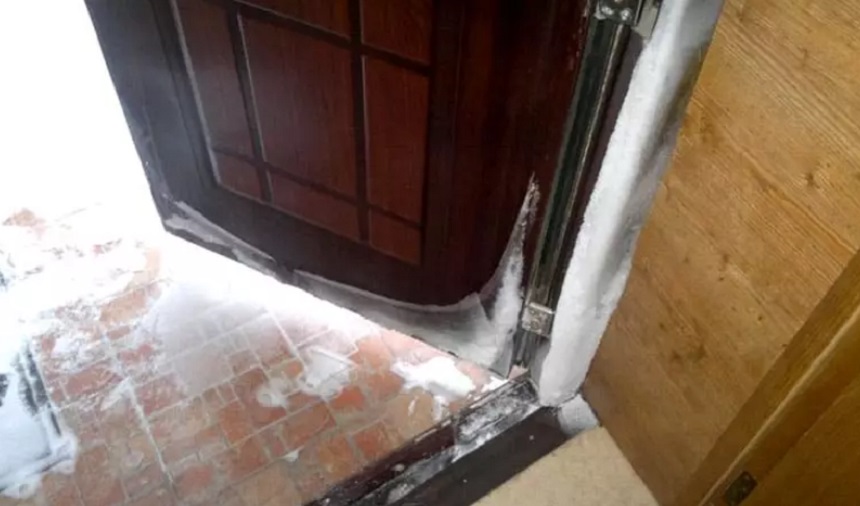 Плохая термоизоляция входной двери