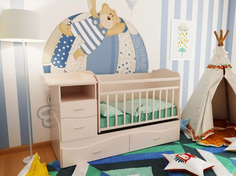 Как выбрать кровать для младенца