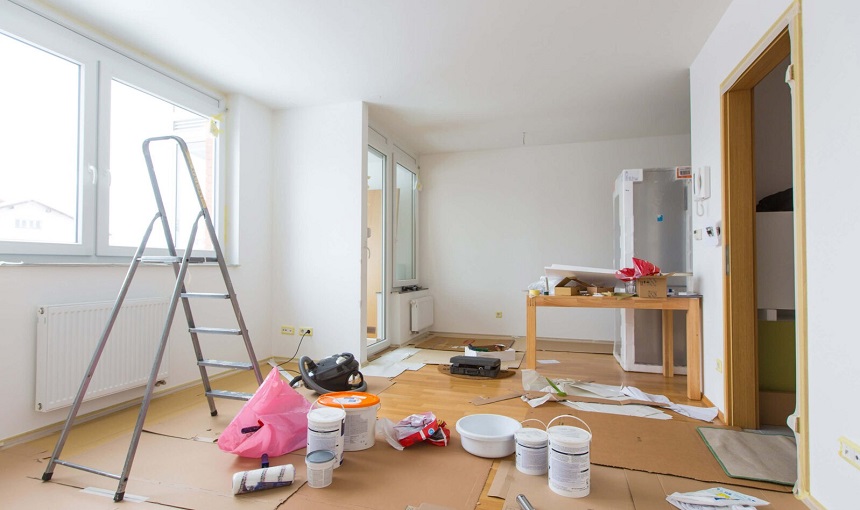 Делать ремонт удобно, если все вещи вывезены из квартиры или дома