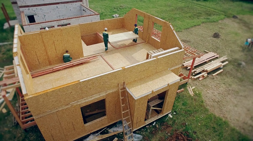 Строительство дома из SIP-панелей