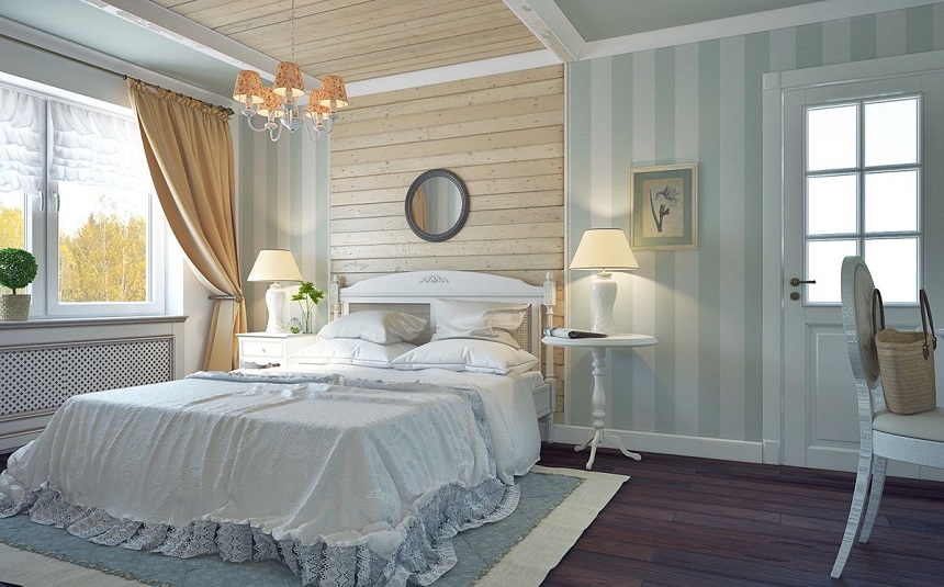 Романтичная спальня в стиле "Прованс"