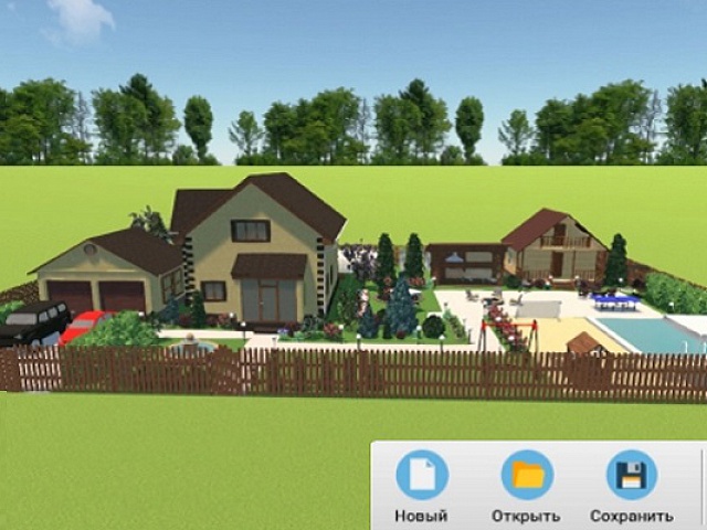 Планировщик домов онлайн - бесплатное приложение для проектирования домов и прилегающей территории